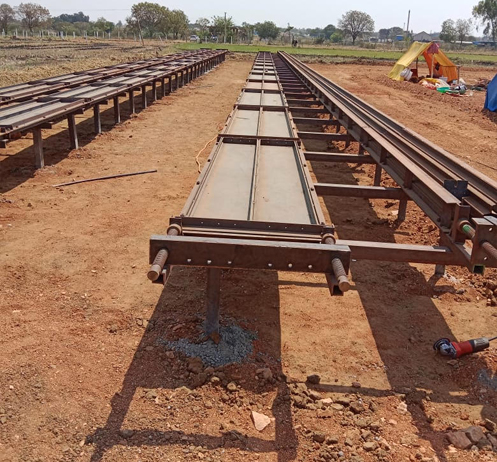 RCC Cement Precast Wall Compound Mould