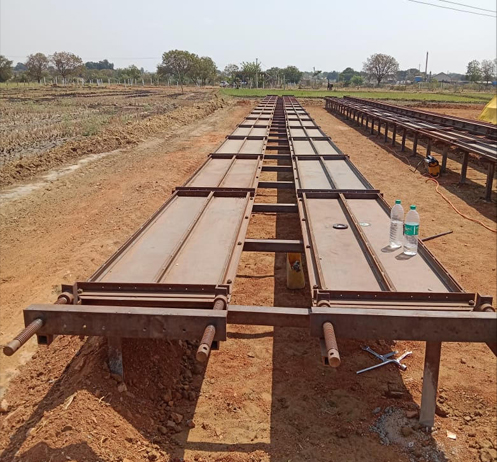 RCC Cement Precast Wall Compound Mould