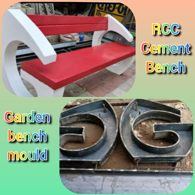Cement Garden Bench Mould