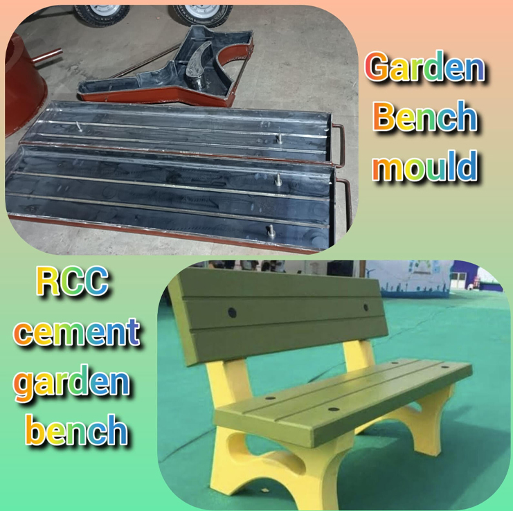 Cement Garden Bench Mould