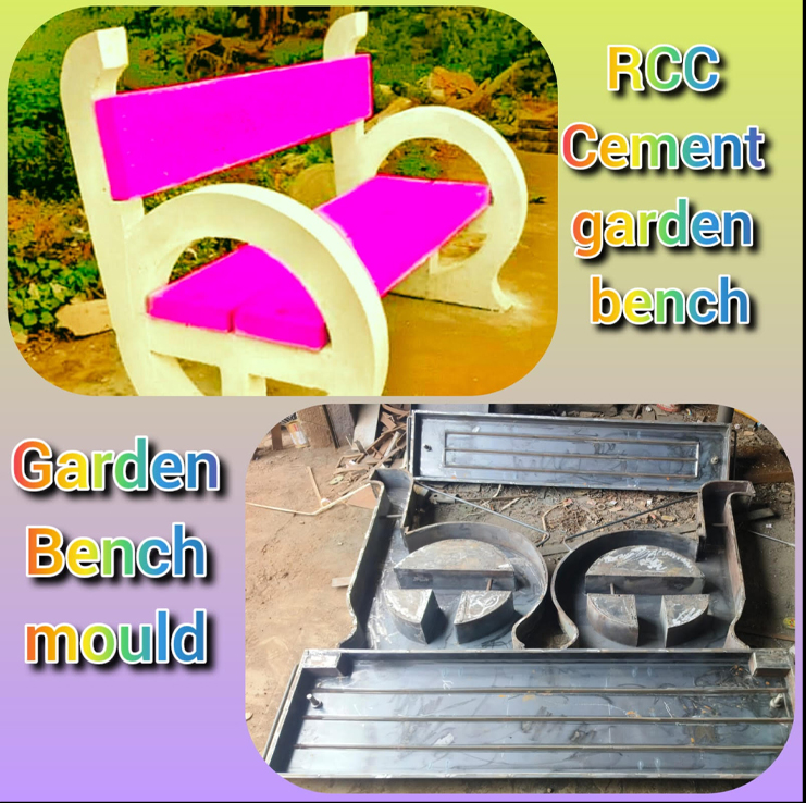 Cement Garden Bench Mould